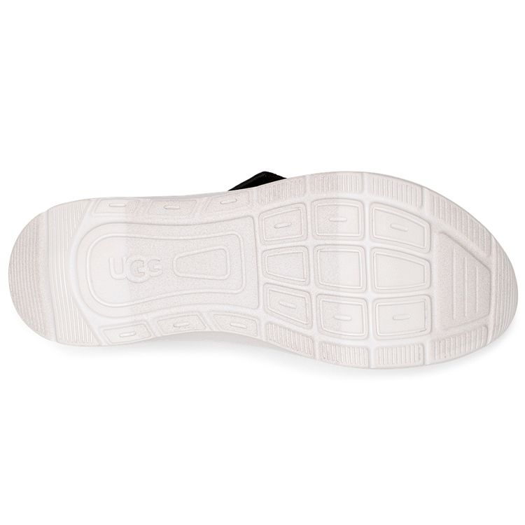 UGG Women's La Breeze Platform Sandals Black White 1117354-BWHT