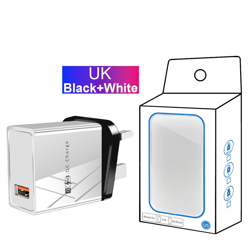 Colorful Multi-Port 4 USB Travel Charger 5V/2.4A Fast Charging, Australian Standard