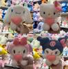 *22Cm Sanrio  Kuromi Pillow Kt Plush Toy Girls Soft Stuffed Animal Toys Heart My Melody Cinnamoroll Stuff Doll Gifts.