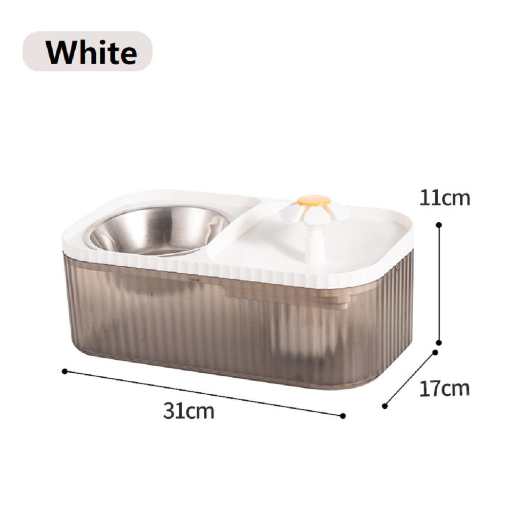100 uncji/3L fontanna miska dla kotów wewnątrz kota artykuły do karmienia i podlewania automatycznego dystrybutora wody dla zwierząt