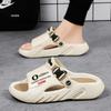 New Men's Slippers Outdoor Sandals Beach Comfortable Soft Slides Indoor Slippers Casual Shoes Men Outdoor Sandals Big Size 46 47