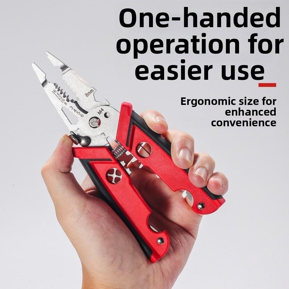 Fast Sharp Wire Stripper 18-in-1 Function Cable Cutters Electrician Pliers  Electrical Work