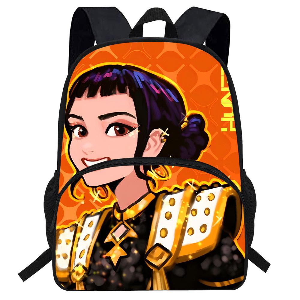Anime Witch Hunter Group Men'S And Women'S Backpacks, Elementary School Students' Backpacks, Large-Capacity Printed Casual Backpacks