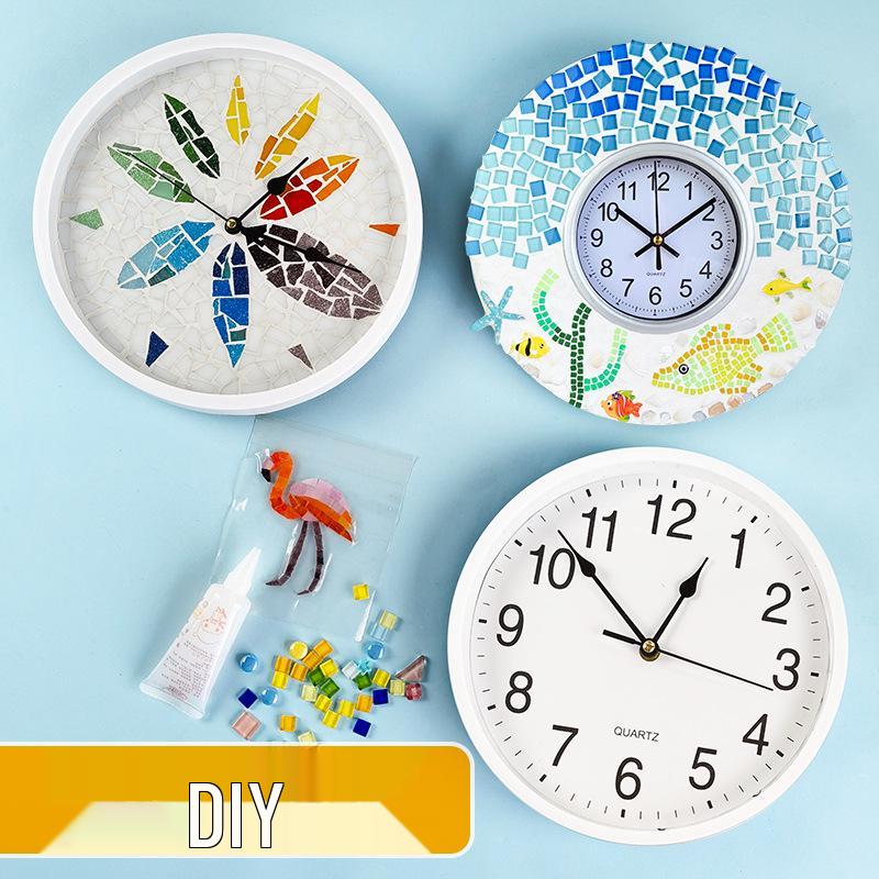 

DIY Handmade Wall Clock Kit – Creative Collage for Children and Adults