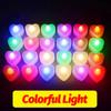 1/48PCS Flameless Led Candle Christmas Wedding Party Decoration Table Lamp Heart-shape Electronic Battery-Power Tealight Candles
