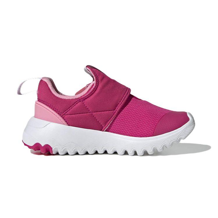 Adidas Suru365 Slip on Comfortable Low top Kids' Running Shoes Rose Red Children Aged 3 7 Years Old GY6670