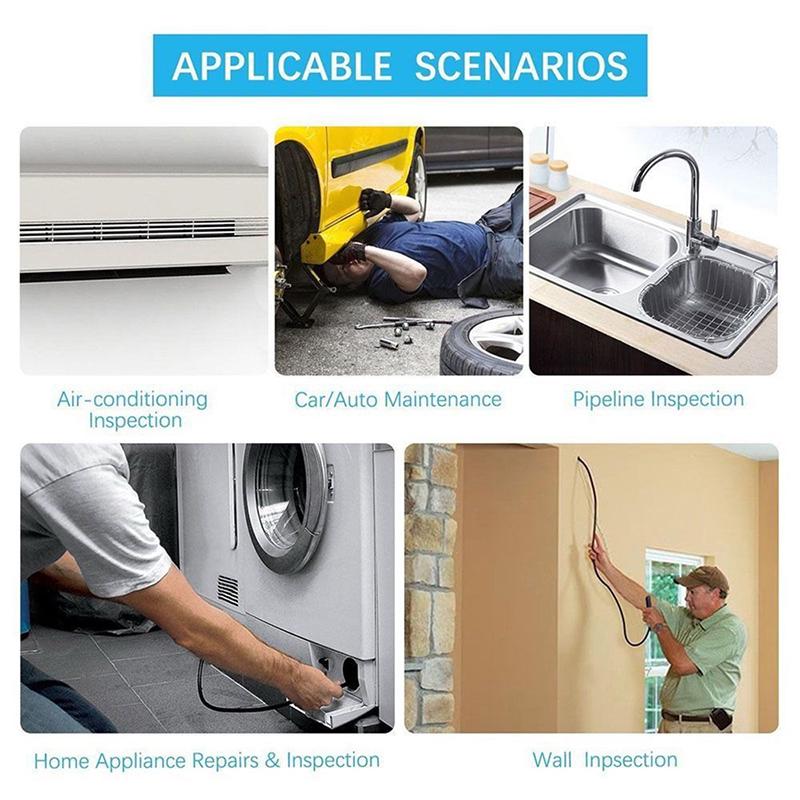 3 In 1 Usb Type-C Endoscope Inspection Borescope 5.5/7/8Mm Lens Hd Camera Ip68