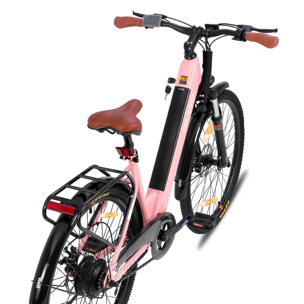 HILAND EHD803 Electric Bicycles Adults - 250W Brushless Motor 36V 46N·M Torque Perfect for Women Seniors Urban Commutes