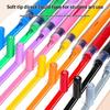 Direktes Flüssig-Acryl-Marker-Stift Weiche Spitze Legbarer Aquarell-Stift Sichtbarer Tintenstand Kunst-Farbstift Für Schüler Graffiti Diy Zeichnen