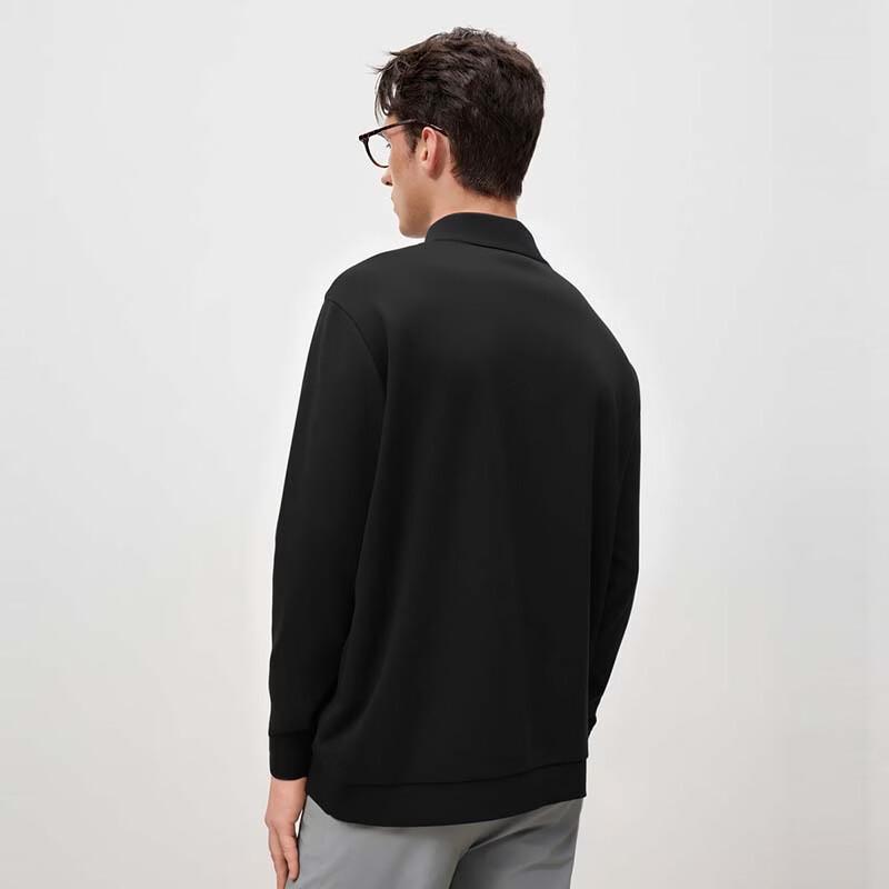 Men's Elastic Lightweight Breathable Stand-Up Collar Sweatshirt