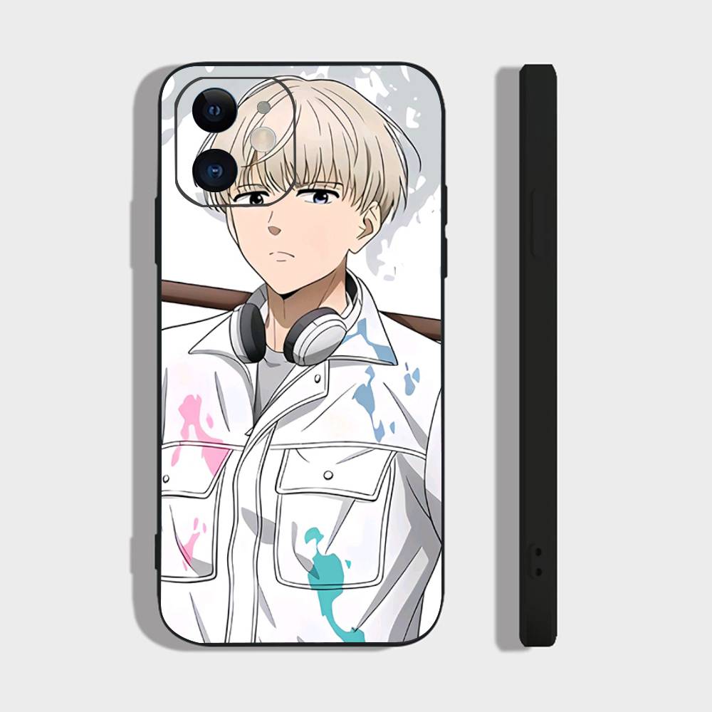 

Kaji Ren Hot Blooded Anime W-Wind Breaker Phone Case For IPhone 17 Air 16 15 14 13 Pro Max 11 12 Black Silicone Cover IPHONE 11PRO
