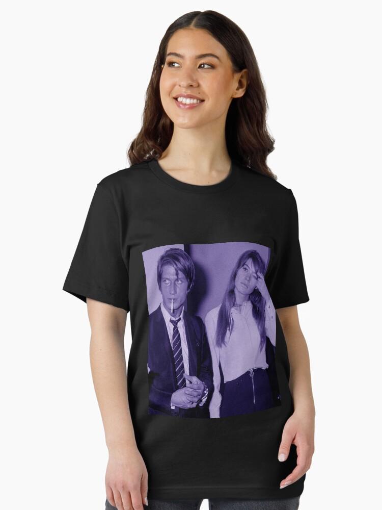 Françoise Hardy Jacques Dutronc and Françoise Hardy Violet Essential T-Shirt