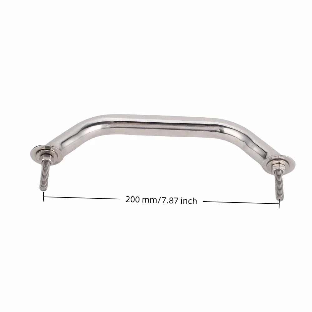 8'' 9'' 12'' Marine Boat Handle Polished Finish Door Grab Bar Rail Grip Boat Grab Bar  Hatch Deck