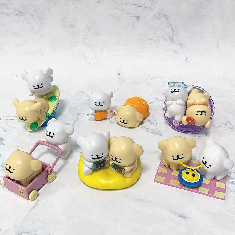 Maltese Children Funism Toys Blind Box Happy Series Dolls Table Decoration Gift