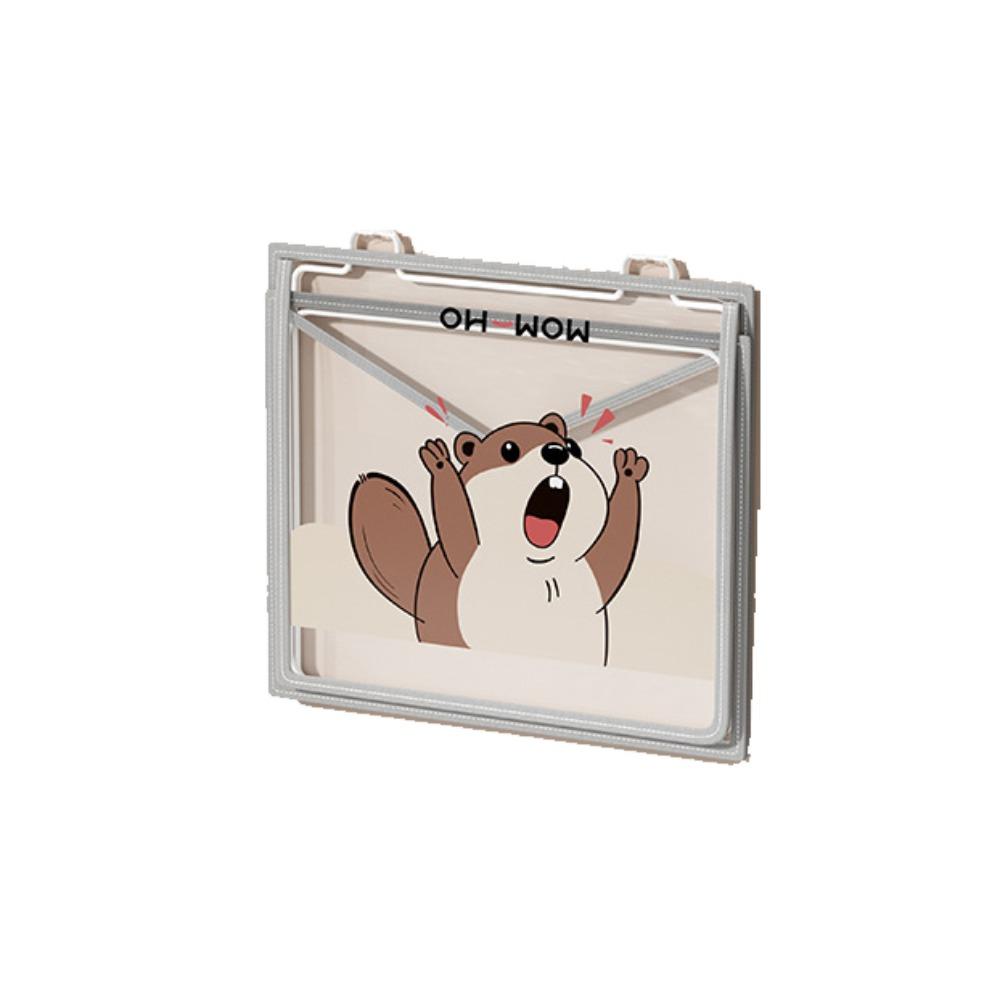 Waterproof Clothes Change Bag Transparent Waterproof Shelf Folding Storage Bag  Bathroom