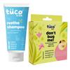 TuCo® Kids Combo Pack | Reetha Shampoo-100ml & Mosquito Repellent Patches-Pack of 12 | Ages 2-5, 5-10, 10-15 | Safe for Kids and Babies |