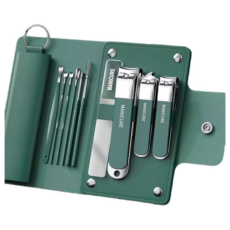 Xiao Yue Ya 10-Piece Stainless Steel Manicure Set