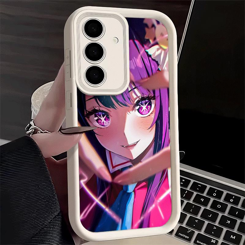 Phone Case for Samsung Galaxy S26 S25 Ultra S24 FE Oshi No Ko Anime Shell S23 Plus S22 + S21 S20 5G Soft Silicone Funda