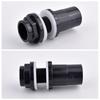 1Pc 20/25/32/40/50mm PVC Water Tank Connector, Thicken Fish Tank Drain Joint Aquarium Inlet Outlet Supply Pipe Joint Fittings