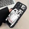 Jujutsu Kaisen Geto Suguru Phone Case for iPhone 17 16 15 14 13 12 11 Air Pro Max Plus Thicken TPU Colorful Cover Luxury Cover
