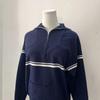 2026 Autumn Collection Knit Zipper Hoodie - Lapel Style, Inspired by Gui Lu Tan and Song Yun