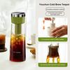 750ML Konvice na kávu Cold Brew 2minutová konvice na Cold Brew s filtrem z nerezové oceli pro domácí použití Konvice na ledovou kávu/čaj