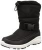 Oriental Traffic Snow Boots with Fully Available In Large and Small Black Sizes Cm Women's Belt, Waterproof, Cold-Resistant, Water-Repellent, Warm,