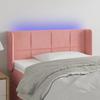 VidaXL LED Headboard Bedroom Furniture Single Bed Accessory Headboard Bed Frame Interior Pink 3123271