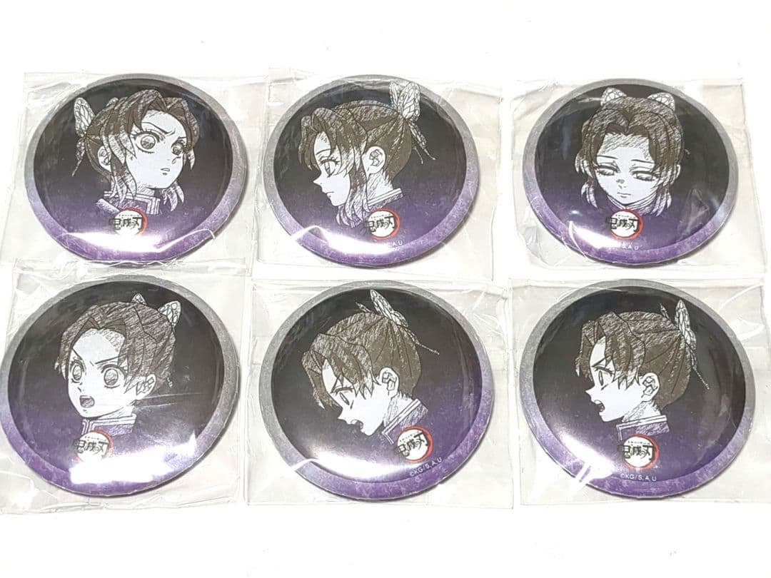 

[USED] Demon Slayer Shinobu Can Badge Hashira Dining