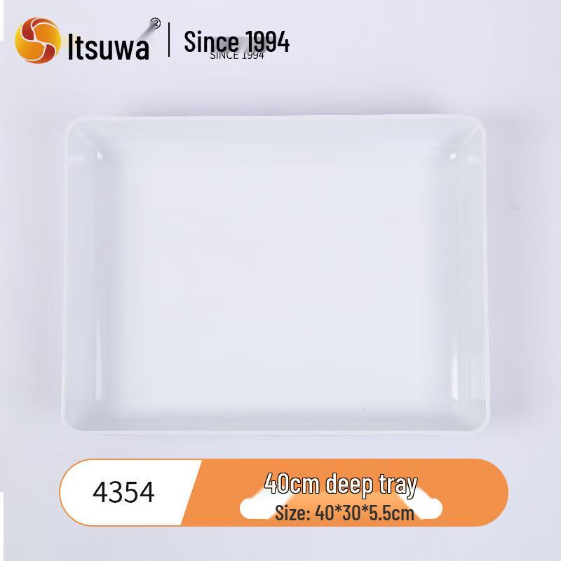 

WUHE Melamine Divided Deep Serving Tray
