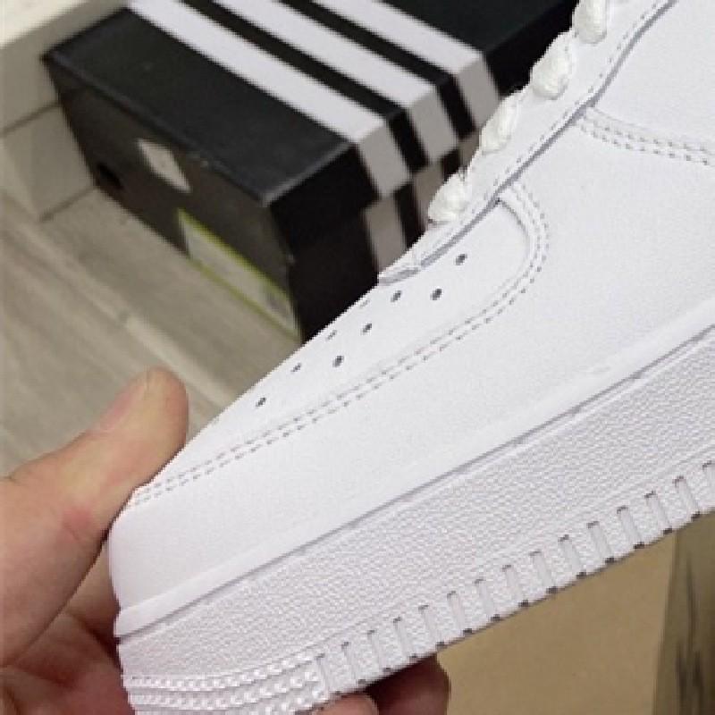 Unisex Air Force 1 Low-Top Deconstructed Pure White Sneakers