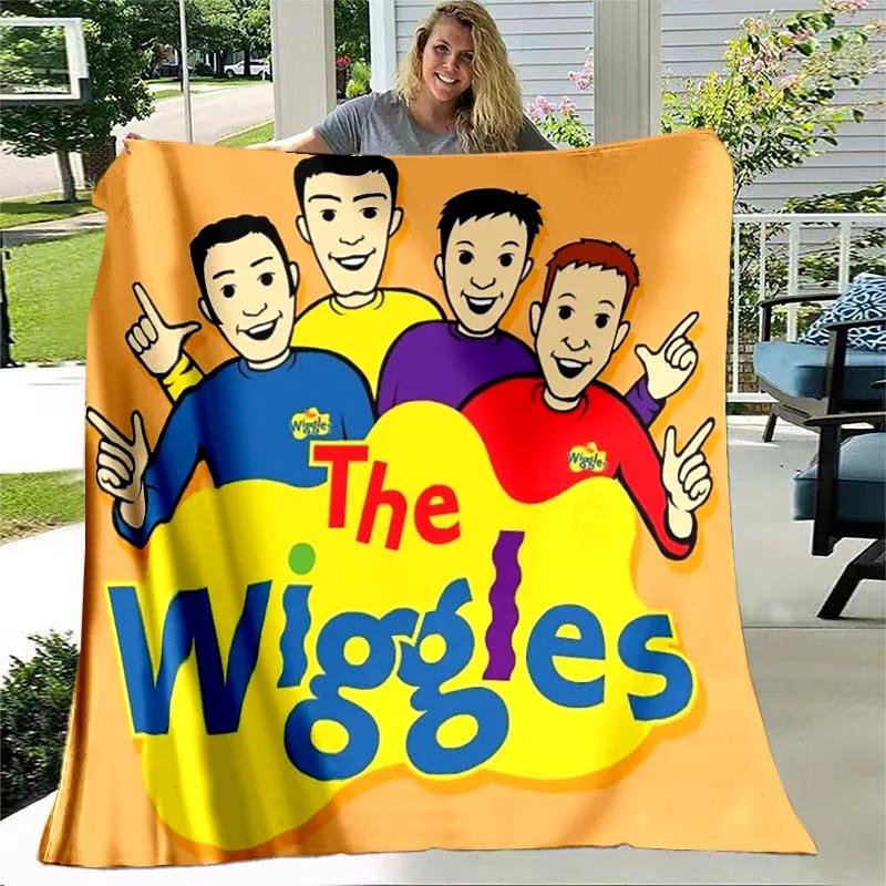 The Wiggles Cartoon Deken Lichtgewicht Comfortabel Zacht Ademend Ultrafijn Warm Deken Beddengoed Reisbeddengoed