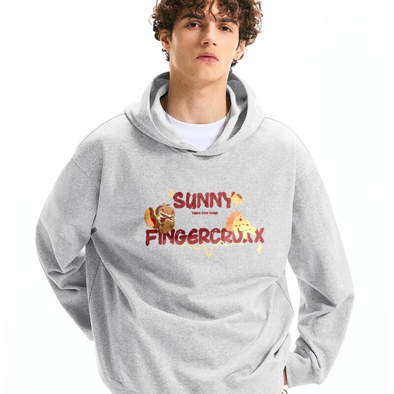 Fingercroxx Unisex Schweres Fleece Kapuzensweatshirt