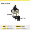 European Style Outdoor Solar Post Light: Waterproof Gate, Pillar, and Villa Wall Illumination