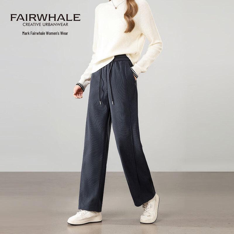 

Mark Fairwhale High-Waist Loose Fit Unisex Straight-Leg Casual Pants 2XL