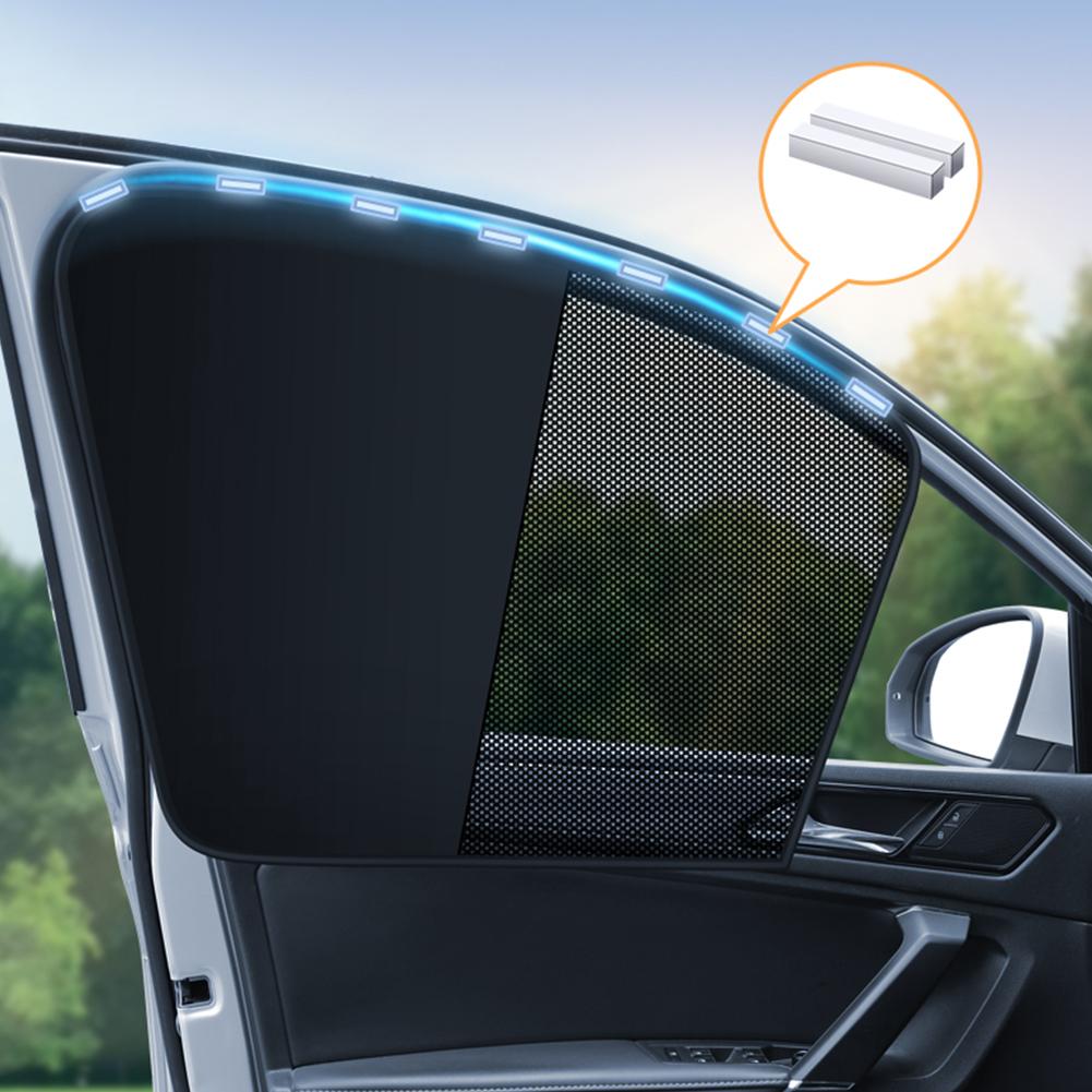 Magnetic Side Window Sun Shades Universal Car Net Sun Visor Summer Protective Window Shade for Car Camping Napping Sleeping