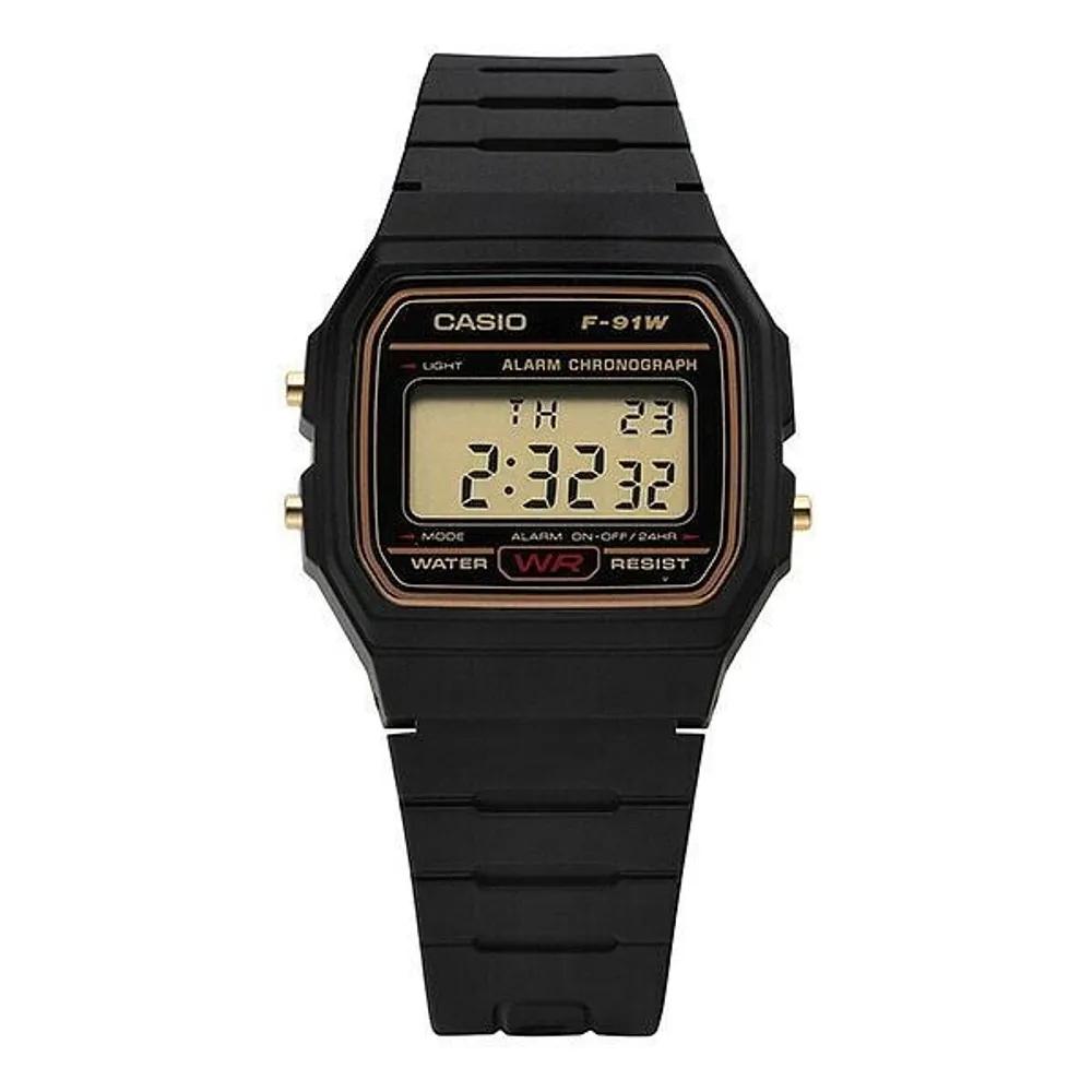 [Cio] Cio CIO F-91WG-9QHDF Digital Square Vintage Unisex Urethane Watch (P00320267 F-91WG-9QHDF