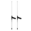 2Pcs Waterproof IP44 LED Solar Lawn Lamp Romantic Garden Decoration Outdoor Landscape Light