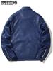 Men's Casual Jacket Stand Collar Motorcycle TOP -  Breathable, Durable Fabric - For Everyday Wear & Outdoor Activities - Ideal Gift for Men