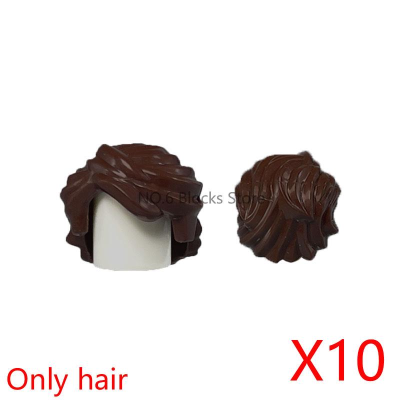 City Building Blocks Body Character Clothing Head Face DIY Parts Hair Expression Accessories Figure Headwear Helmet Bricks Toys