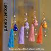 Lingyin Temple Large Lacquer Gourd Pendant Hand-Woven Tassel Lanyard Mobile Phone Chain Scenic Cultural Creation