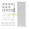 F26C Under Desk Cable Management Pocket Efficient Under Desk Wire Organizers Storage Holder for Secure and Neat Spaces