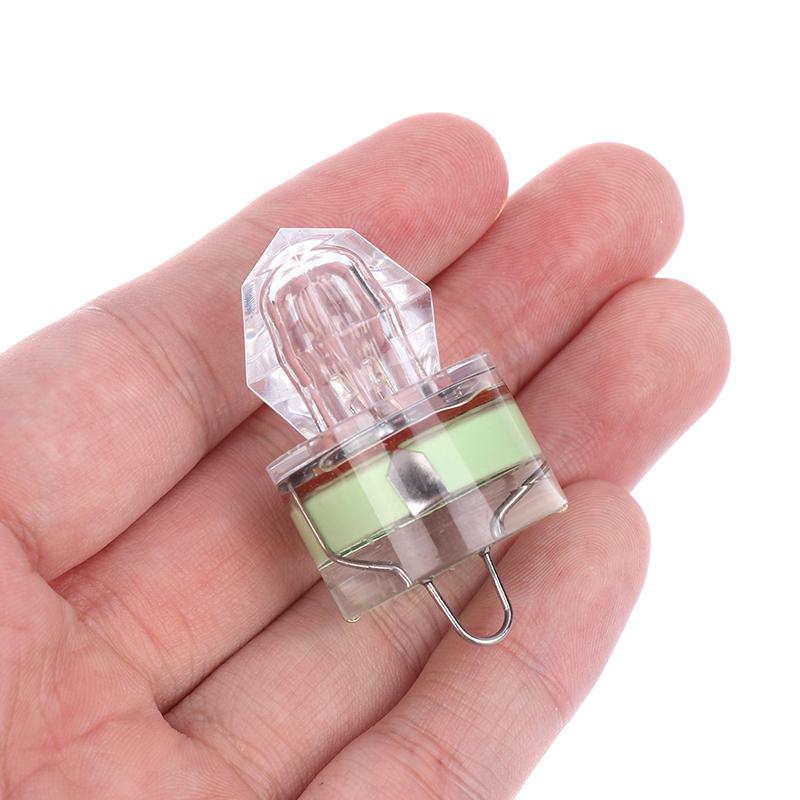 Lámpara de pesca LED subacuática con forma de diamante, linterna para atraer calamares, señuelo de pesca, aparejos y herramientas de pesca.