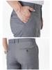 Elastic Men's Micro-Flare Non-Iron Dress Pants - Casual, Business, Straight/Wide-Leg, New 2021 Edition