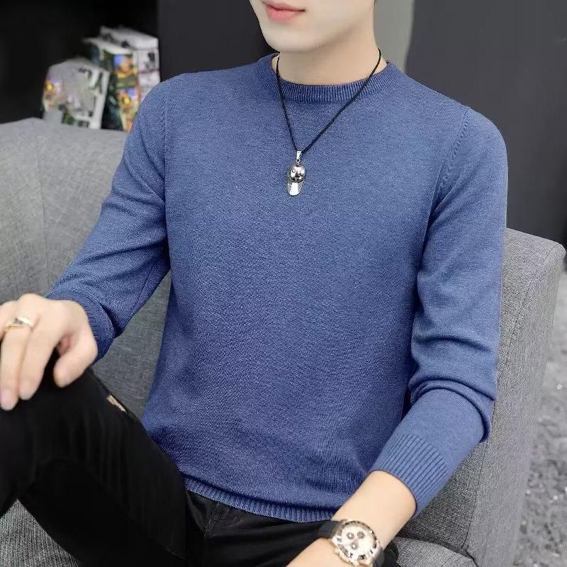 Herren Herbst Winter Neu Wollmischung Rollkragen Quiet Luxury Langarm Basisschicht High End Mode Pullover