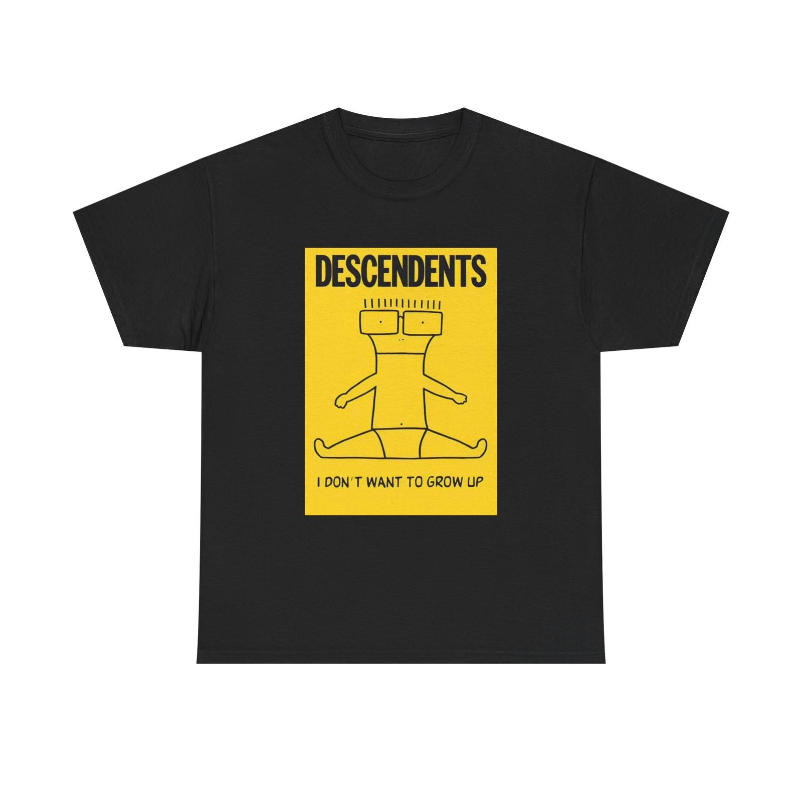 винтажная футболка Descendents Milo Нью-Йорк панк-рок Унисекс Тяжелый хлопок L