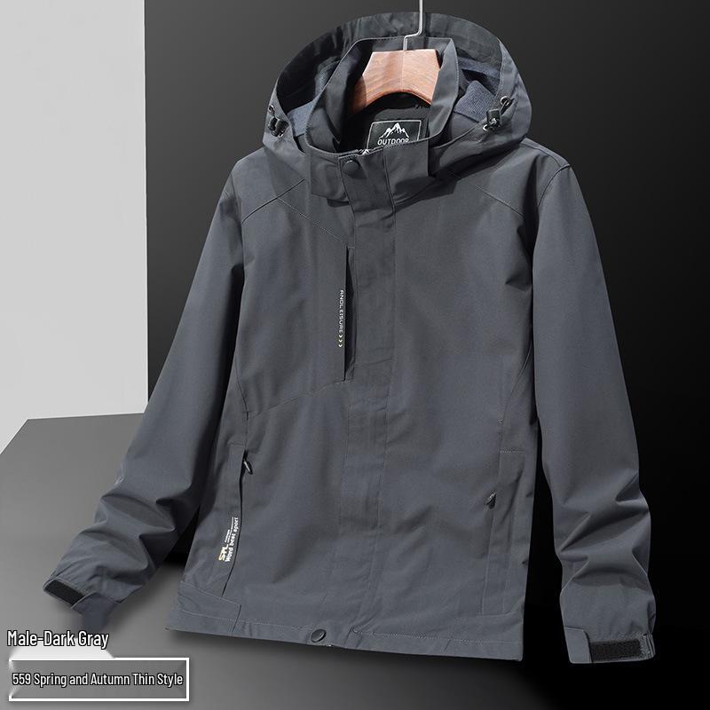 2025 Men's & Women's Windproof Waterproof Mountaineering Jacket – Spring/Autumn Outdoor Sports