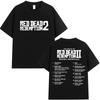 Red Dead Redemption 2 Graphic T-shirt for Men and Women Is A Hot Seller In Summer 2025. Summer Print 100% Pure Cotton Top