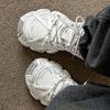 Dad shoes new invisible inner height increase CM dirty shoes sports shoes muffin platform straps niche casual shoes