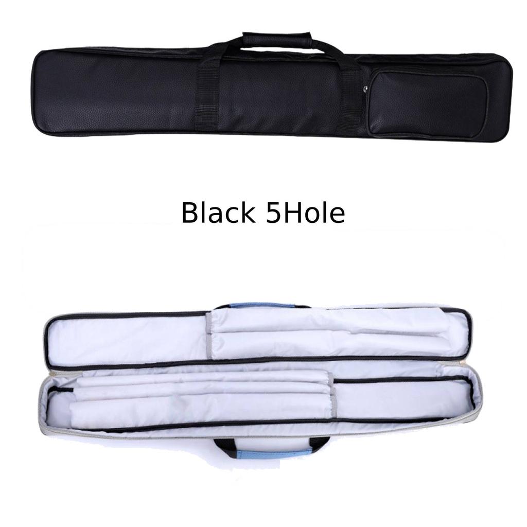 Billiards Pool Case Pool Cue Bag 1/2 Cue Case Protector Oxford Cloth Carrier Billiard Rod Storage Bag Pool Cue Storage Pouch